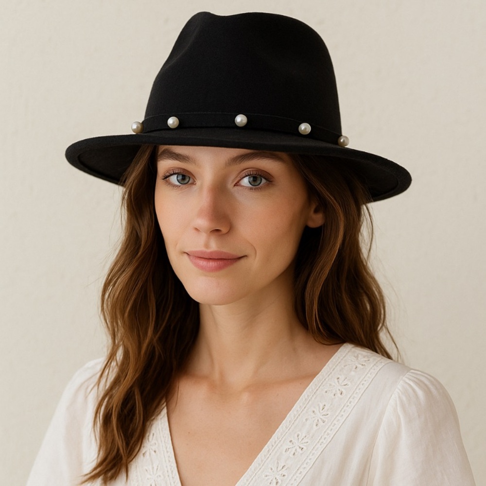 Italian Hat Filippo Catarzi 100% wool Fedora